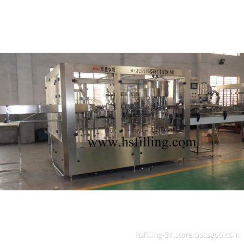 Carbonated Soft Drink Filling Machine